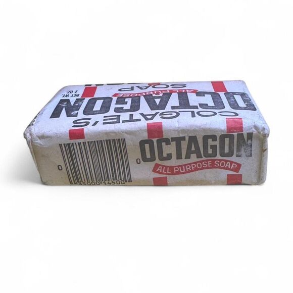 VTG Colgate Octagon All-Purpose Soap Bar 7 oz New Sealed Collectible - Picture 3 of 6